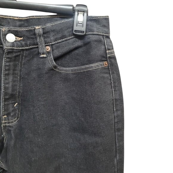 Levi’s Nouveau Bootcut Black 515 Cut Stretch Jeans Low Rise Womens Size 10 Mis M - Picture 5 of 16